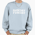 Sunday Funday Sweatshirt - Casual Everyday Wear Unisex