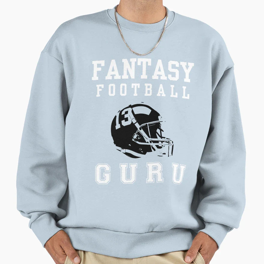 Fantasy Football Guru Sweatshirt - Novelty Apparel for Adults