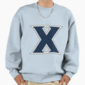 Basic Xavier University X Sweatshirt - Fun Novelty Design for Adults