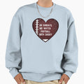Sundays We Watch Football Daddy Funny Sweatshirt - Minimalist Print Unisex