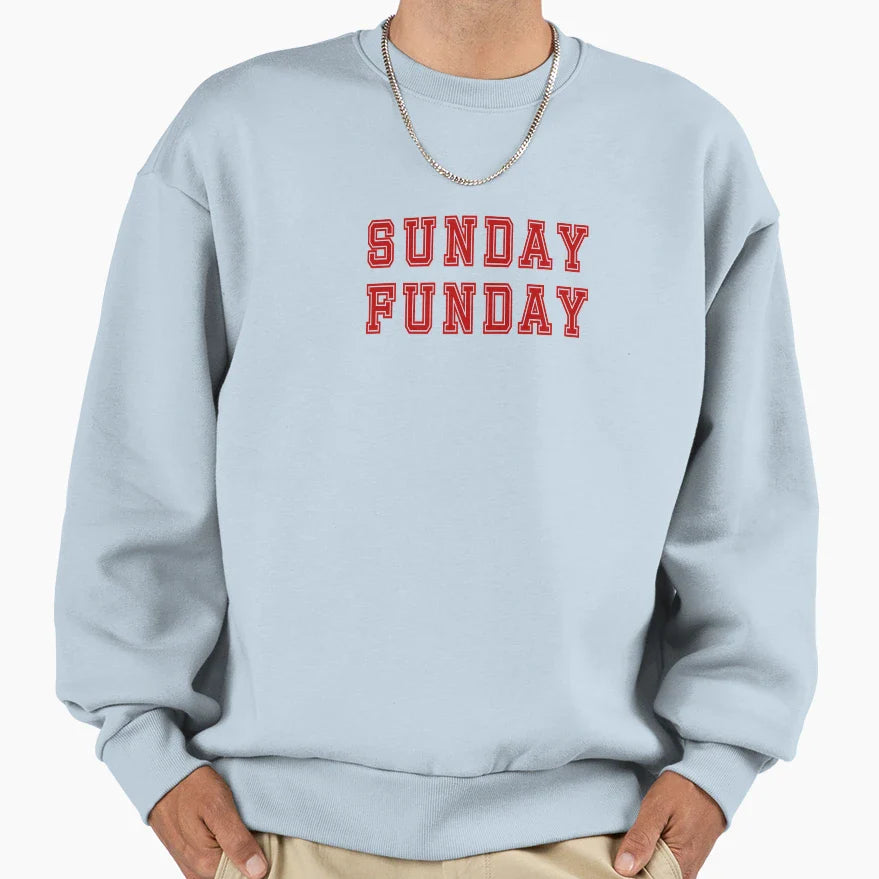 Sunday Funday T-Shirt - Fun Novelty Design for Adults