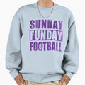 Sunday Funday Football Sweatshirt - Graphic Print Men Women