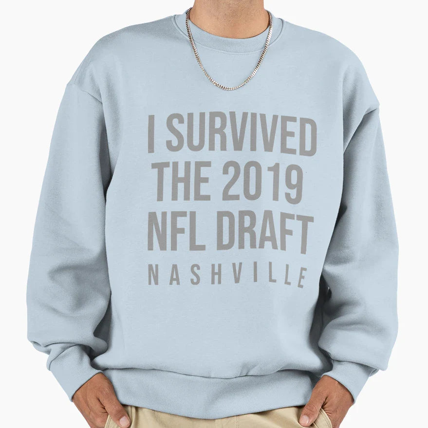 Nashville Draft 2019 Sweatshirt - Graphic Print Men Women