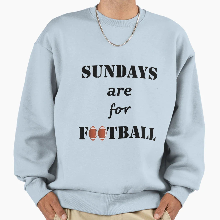 Match Football Superbowl Sunday Sweatshirt - Aesthetic Graphic Men Women