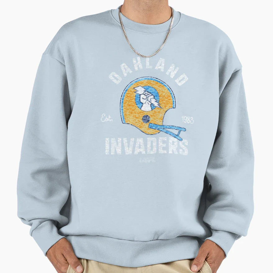 Defunct Series Oakland Invaders Sweatshirt - Custom Art Print Men Women