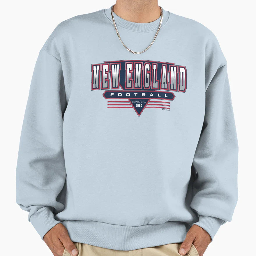 New England Football Patriots Inspired Sweatshirt - Novelty Apparel Unisex