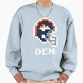 Denver Broncos Tecmo Super Bowl Sweatshirt - Trendy Graphic Men Women