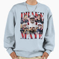 Drake Maye 10 New England Football Sweatshirt - Trendy Graphic Men Women