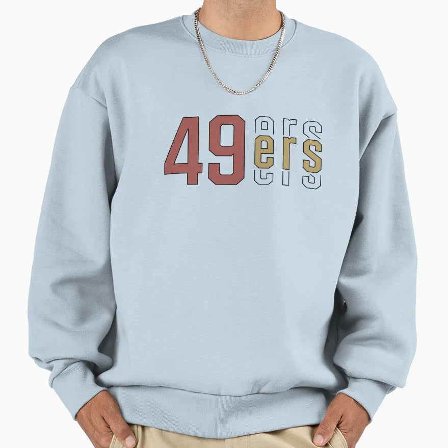 49Ers Sweatshirt - Minimalist Print for Adults