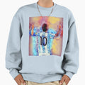 Lionel Messi 10 Sweatshirt - Minimalist Print for Adults