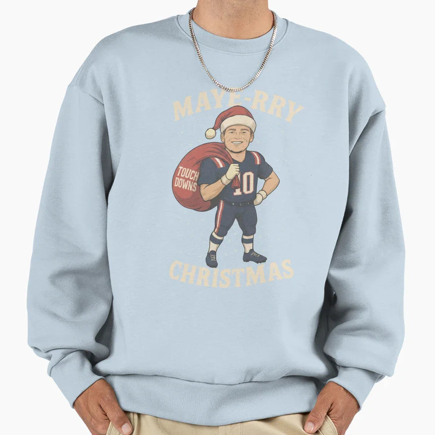 Drake Maye New England Gift Sweatshirt - Streetwear Style Unisex