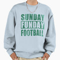 Sunday Funday Football Sweatshirt - Casual Everyday Wear Men Women