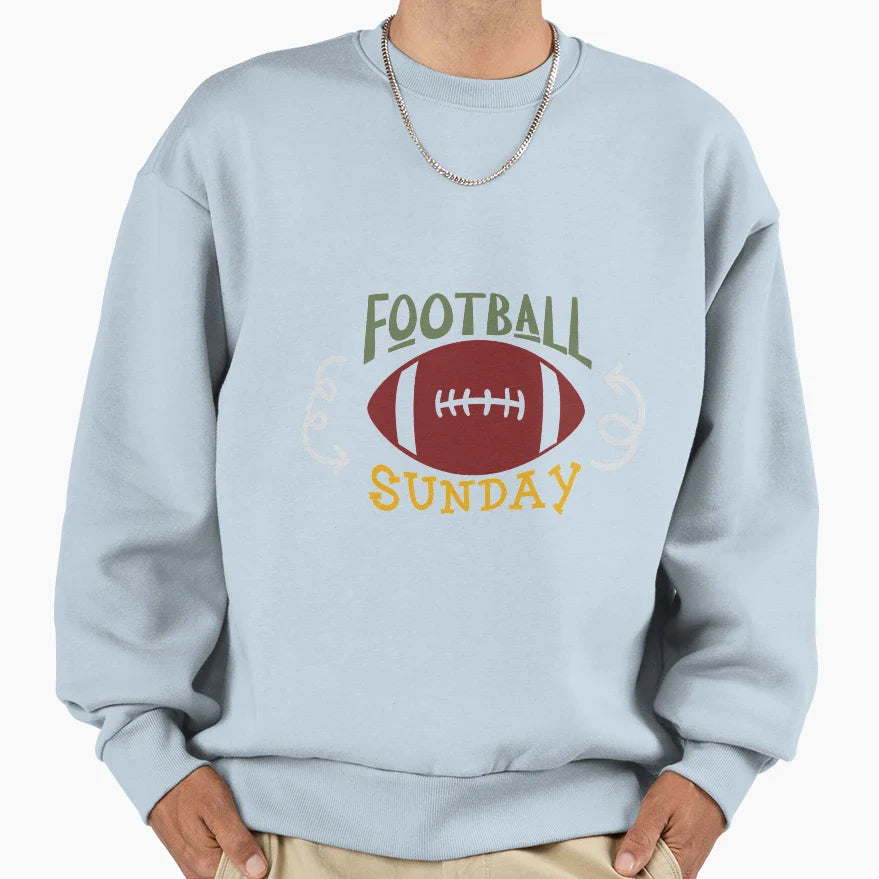 Football Sunday Sweatshirt - Minimalist Print Unisex