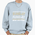 New Orleans Football Team Sunday Sweatshirt - Casual Everyday Wear Unisex