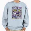 J J Mccarthy Bootleg Sweatshirt - Minimalist Print Unisex