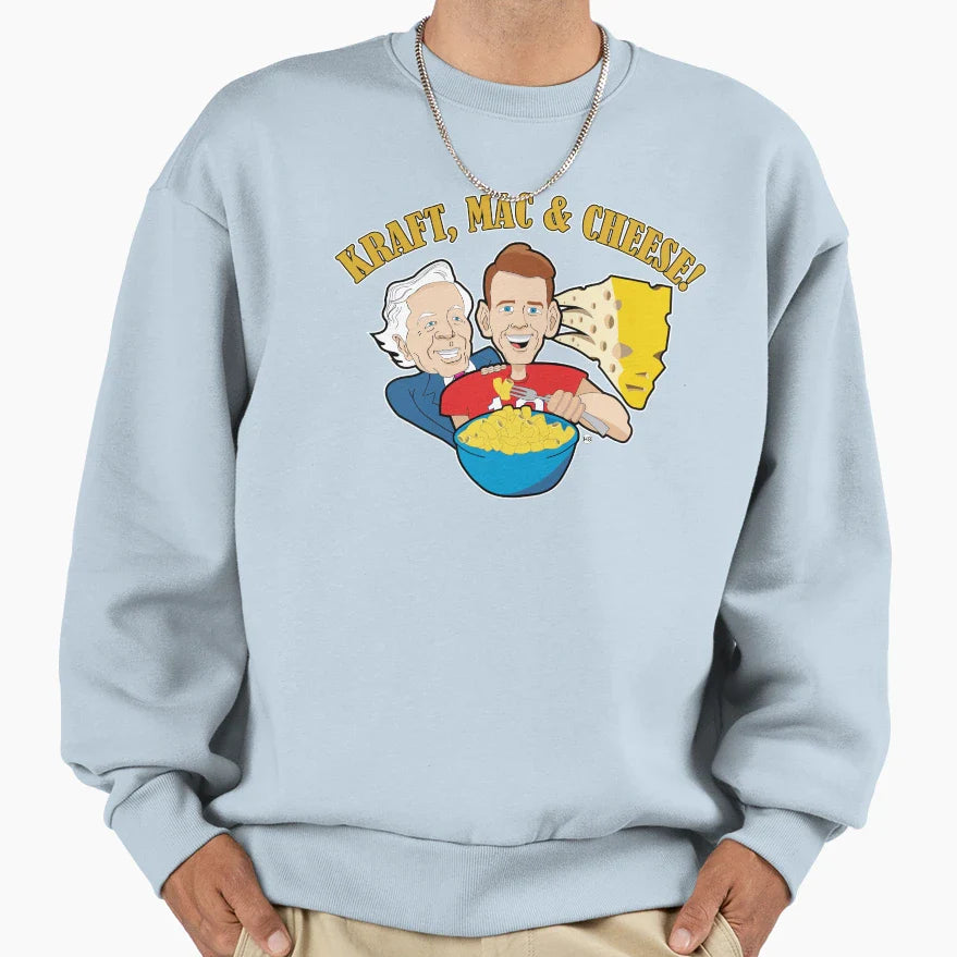 Mac Cheese Sweatshirt - Trendy Graphic Men Women