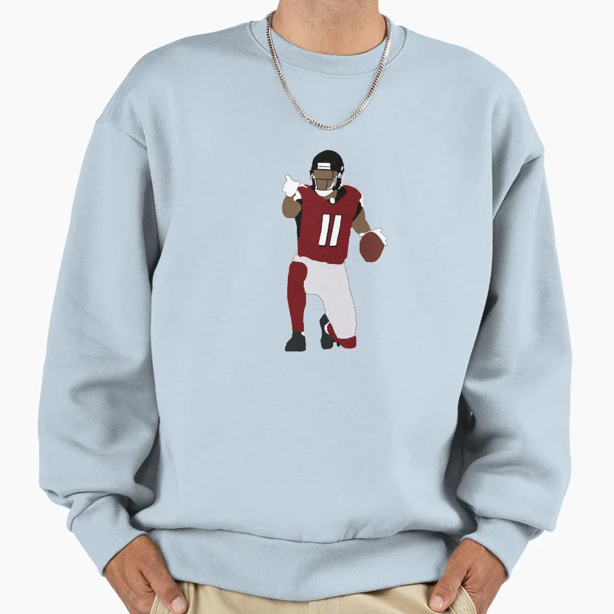 Julio Jones Sweatshirt - Graphic Print Men Women