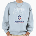 Never Forget Aaf Alliance American Sweatshirt - Trendy Graphic for Adults