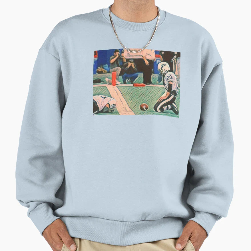 Agony Sweatshirt - Minimalist Print Unisex