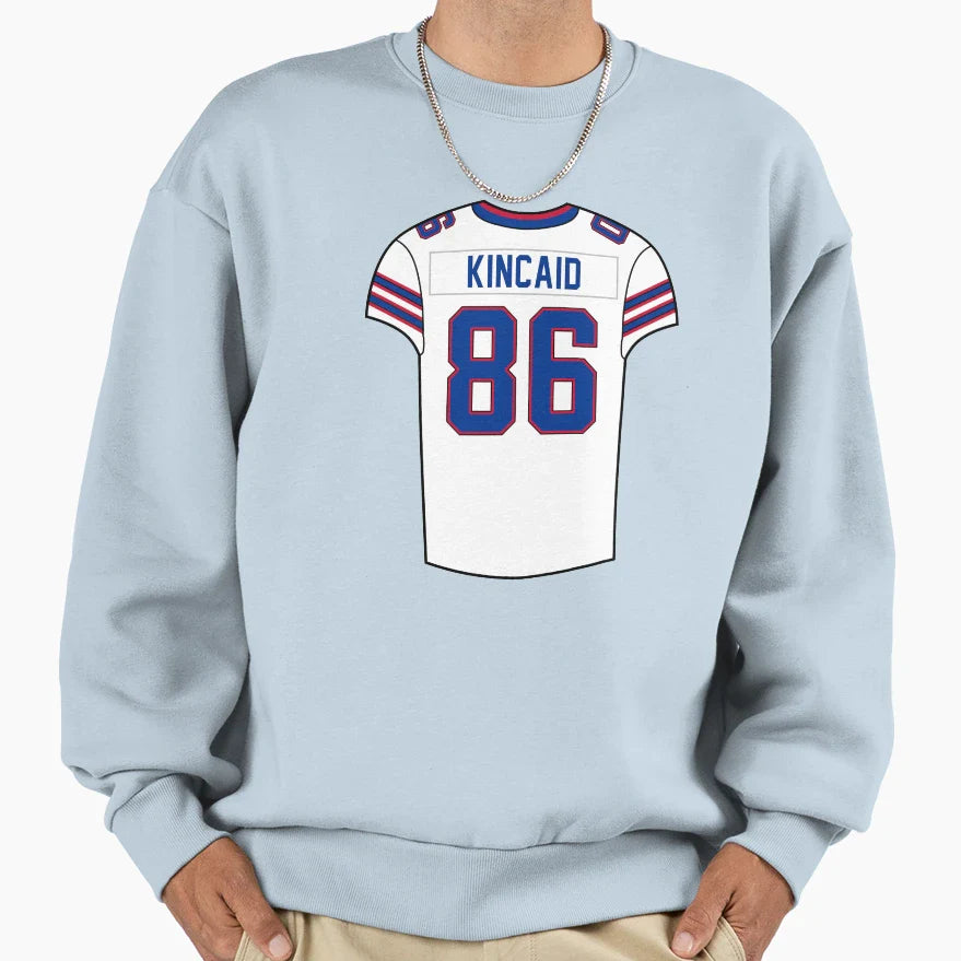 Dalton Kincaid Away Jersey Sweatshirt - Aesthetic Graphic Men Women