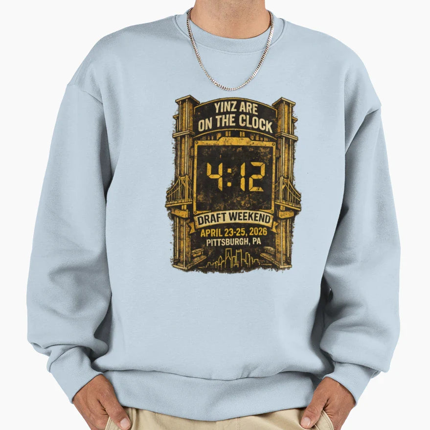 Pittsburgh Draft 2026 Sweatshirt - Novelty Apparel for Adults