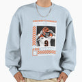 Sports Wide Receiver Quarterback Sweatshirt - Aesthetic Graphic Men Women