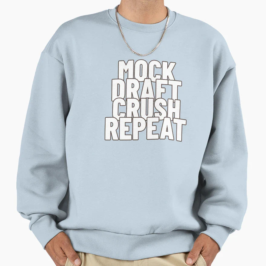 Mock Draft 2021 Mock Draft Crush Sweatshirt - Graphic Print for Adults