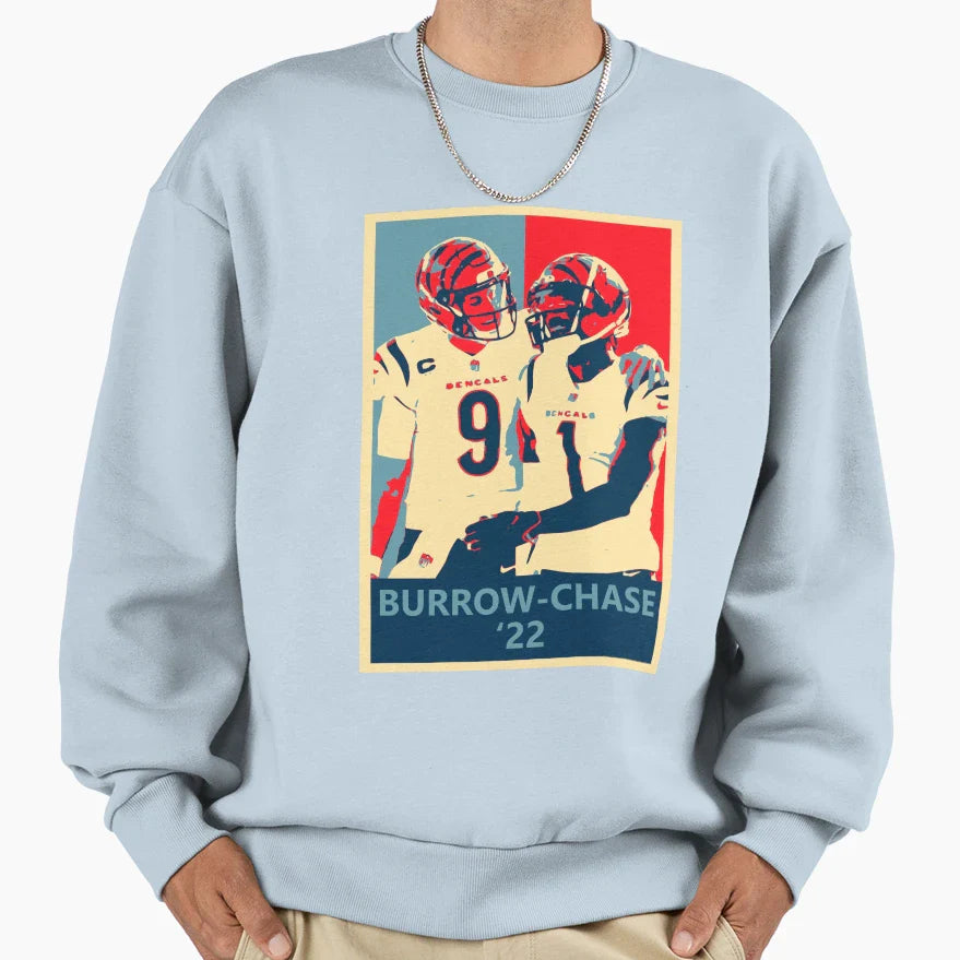 JB Jamarr Chase Campaign Sweatshirt - Trendy Graphic Men Women