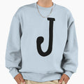J Letter Monogram 2 Sweatshirt - Streetwear Style for Adults