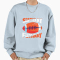 Sunday Funday Football Sport Football Sweatshirt - Unique Graphic Men Women