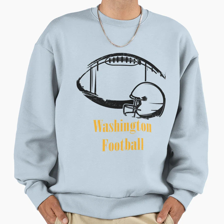 American Washington Football Dc T-Shirt - Novelty Apparel for Adults