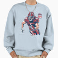 97 Player Touchdown Defensive End Sweatshirt - Novelty Apparel Unisex