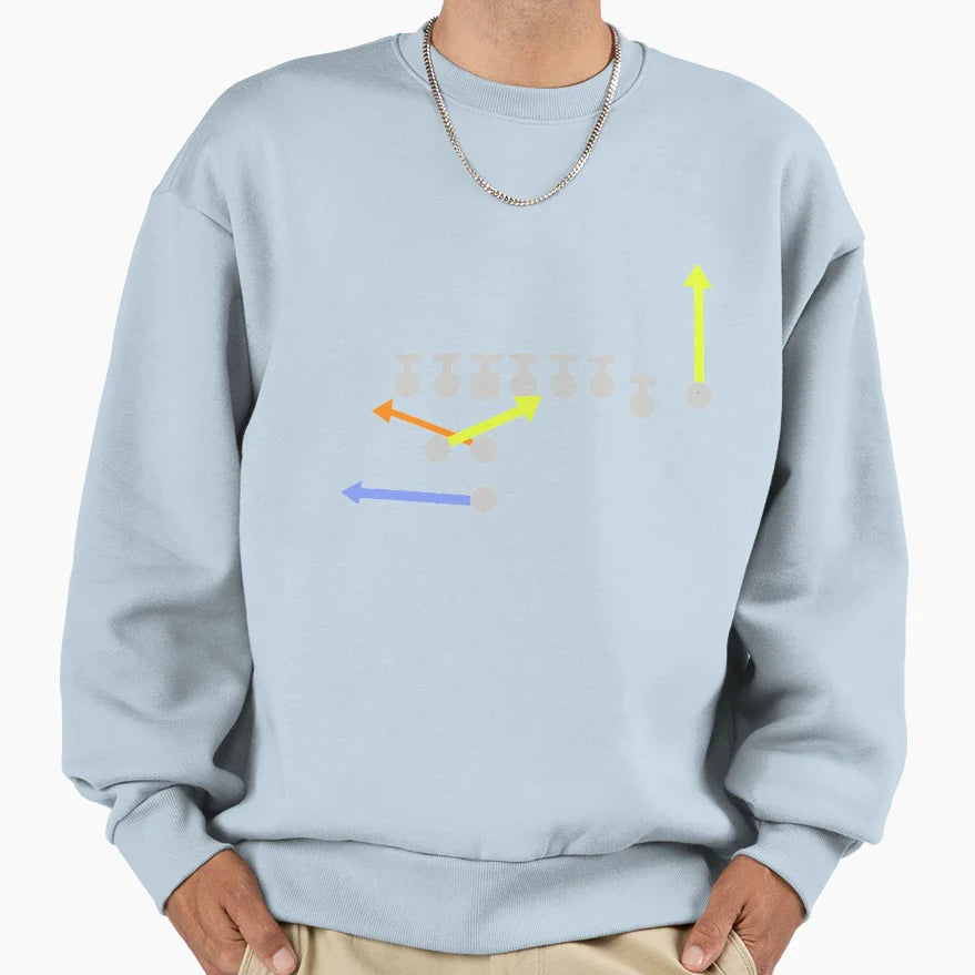 Ncaa Football Triple Option Pistol Sweatshirt - Streetwear Style Unisex
