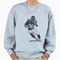 Quarterback Player 26 Running Sweatshirt - Streetwear Style for Adults
