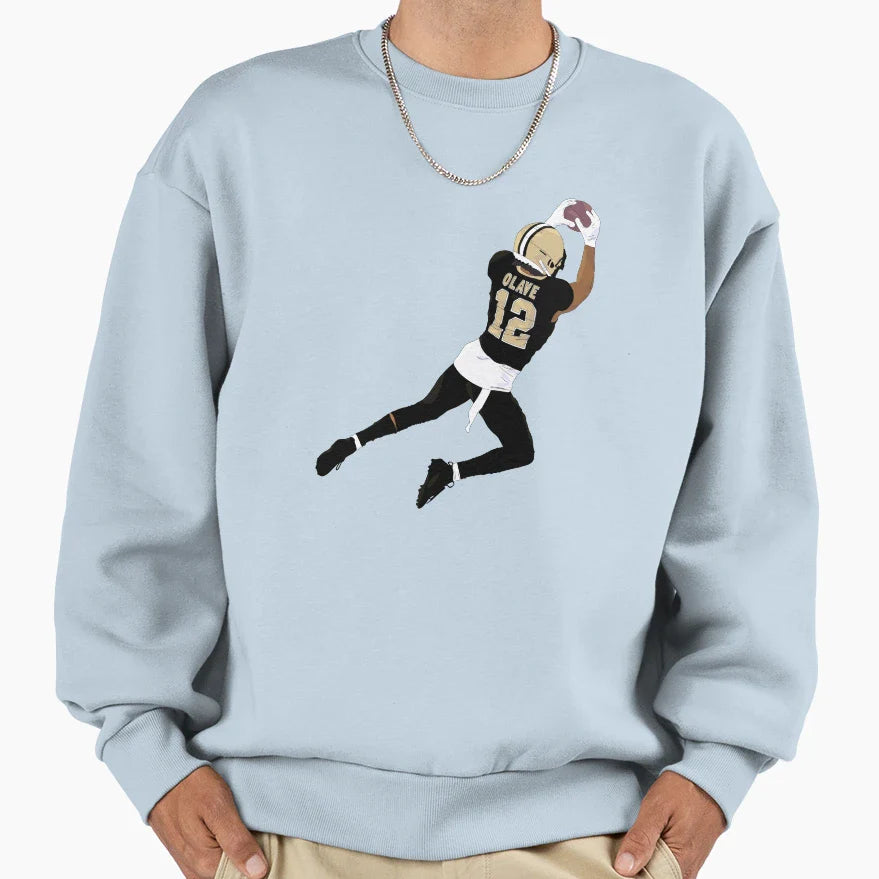 Chris Olave Catch Sweatshirt - Unique Graphic Men Women
