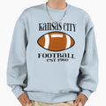 Kansas City Football Sweatshirt - Minimalist Print Unisex