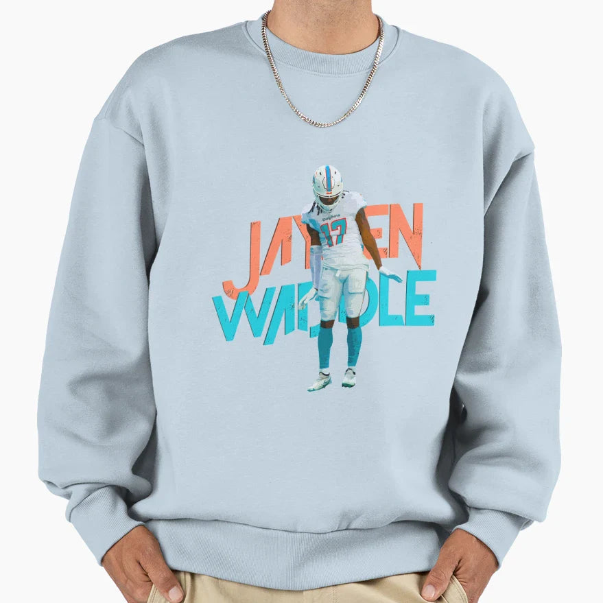 Jaylen Waddle Gift Sweatshirt - Streetwear Style Unisex