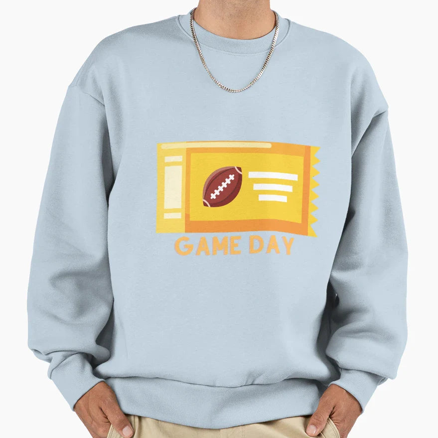 Game Day Sweatshirt - Unique Graphic Men Women