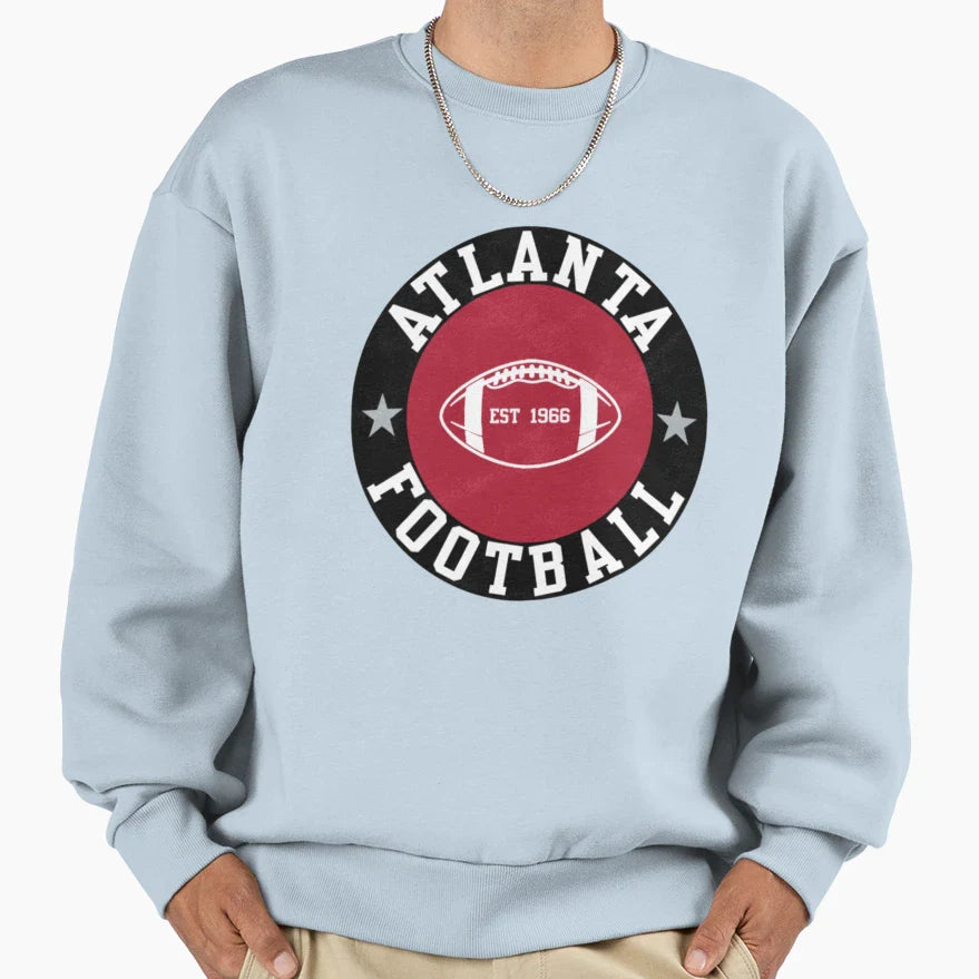 Atlanta Football 2 Sweatshirt - Trendy Graphic Unisex