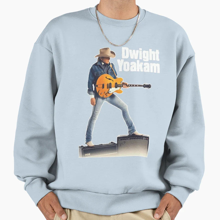 Dwight Music Yoakam 11 Sweatshirt - Casual Everyday Wear Men Women