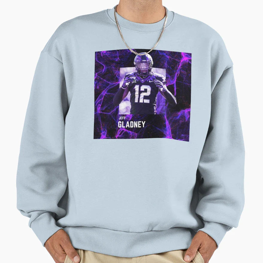 Jeff Gladney Sweatshirt - Custom Art Print for Adults