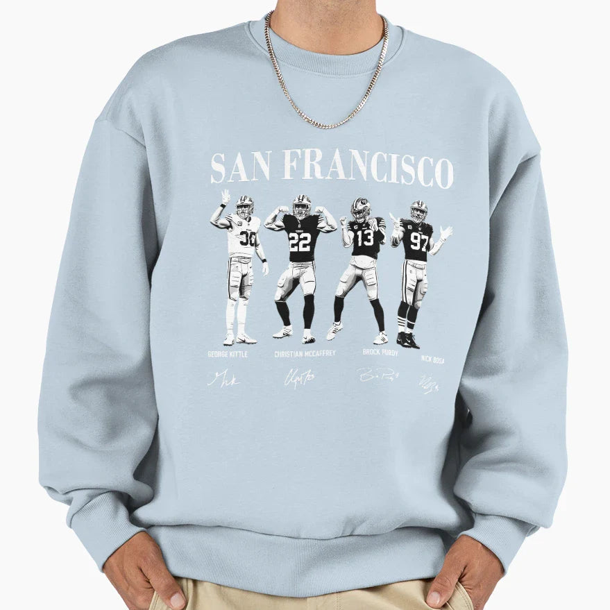 San Francisco 49Ers Gang BP GK Sweatshirt - Casual Everyday Wear Unisex