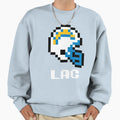 Los Angeles Chargers Tecmo Super Sweatshirt - Graphic Print for Adults