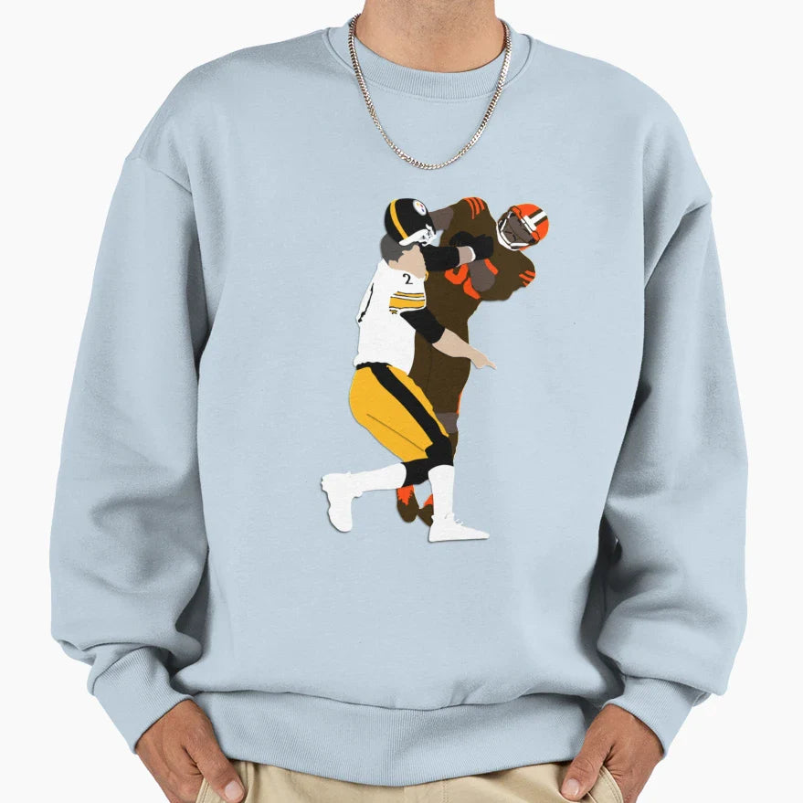 MG Helmet Sweatshirt - Aesthetic Graphic for Adults