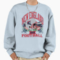 New England Football Gridiron Sweatshirt - Minimalist Print Men Women