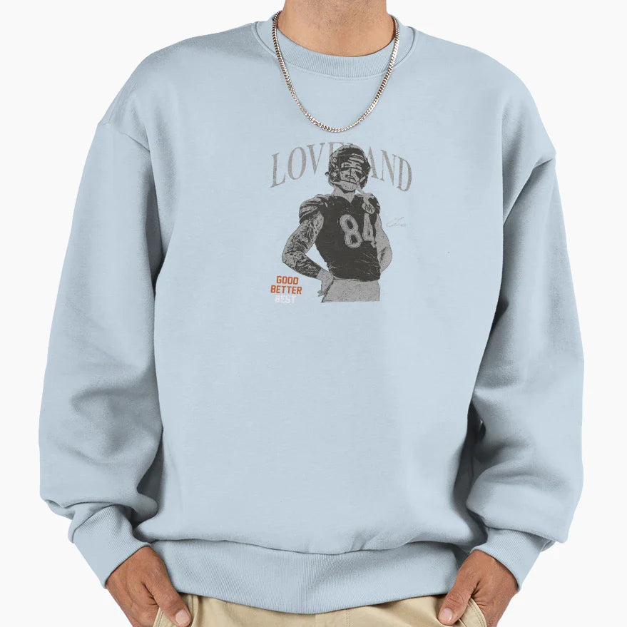 Colston Loveland Football Comfort Sweatshirt - Trendy Graphic Men Women