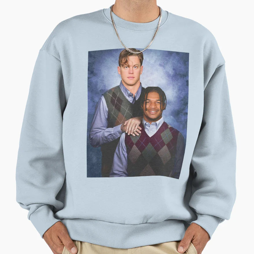 JB Jamarr Chase Step Brothers Sweatshirt - Minimalist Print for Adults