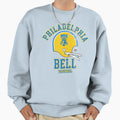 Distressed Philadelphia Bell Sweatshirt - Custom Art Print Men Women