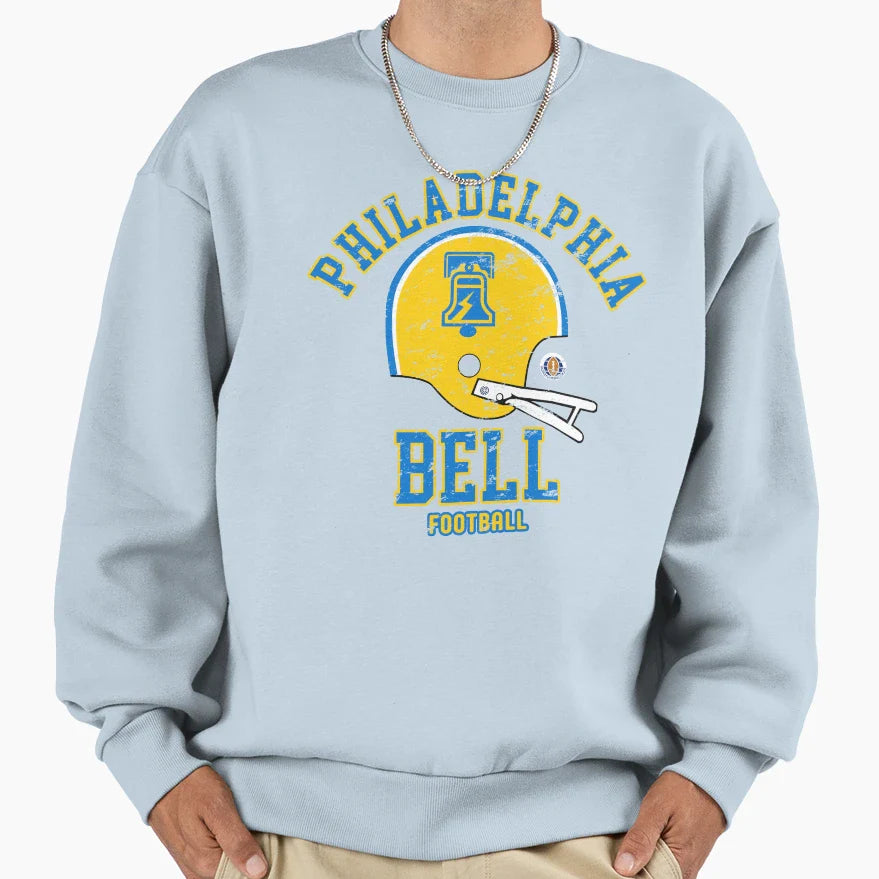 Distressed Philadelphia Bell Sweatshirt - Custom Art Print Men Women