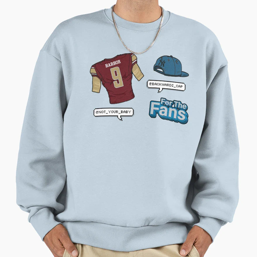 Fans Nyla K Backwardz Cap Not Your Sweatshirt - Custom Art Print for Adults